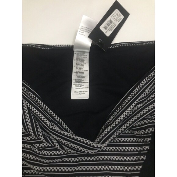 Marie Meili Women’s Bikini Bottom Size XXL Striped Black & White Color - Picture 8 of 16